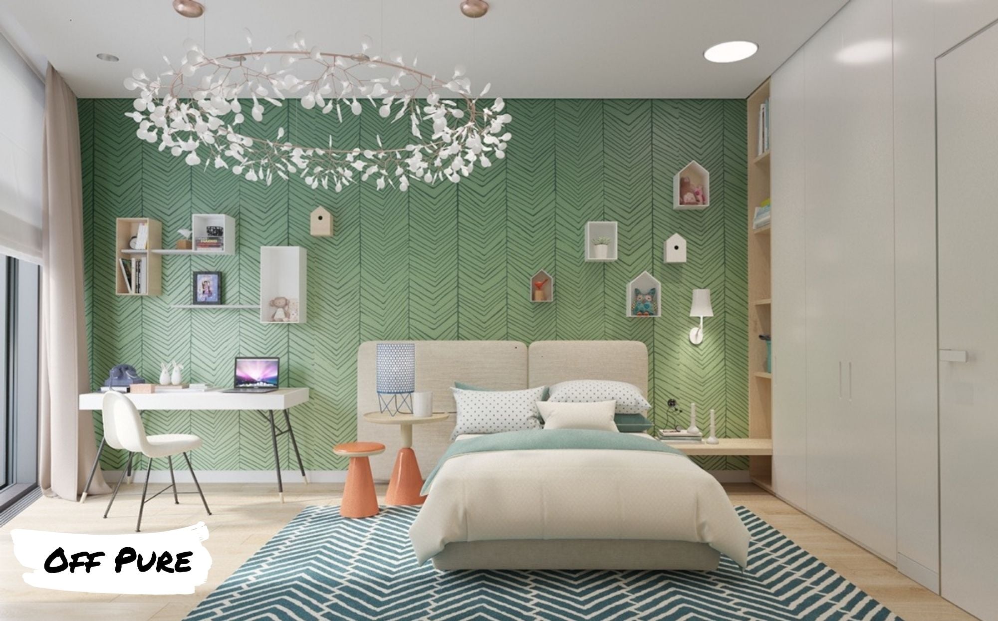 decoration-murale-chambre-scandinave