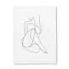 Femme Dessin Minimaliste