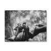 Tableau De Perroquet Noir Et Blanc