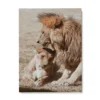 Toile Lion Lionne