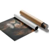 Tableau Tete De Lion Multicolor – Image 3
