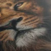 Tableau Tete De Lion Multicolor – Image 5