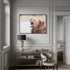 Tableau Lion Qui Rugit – Image 2