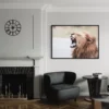 Tableau Lion Qui Rugit – Image 6