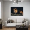 Tableau Mural Lion – Image 2