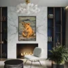 Grande Toile Lion – Image 6