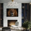 Toile Tete De Lion – Image 2