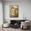 Tableau Tete De Lion – Image 2