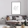 Tableau Minimaliste Femme – Image 2