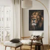 Tableau Tete De Lion Multicolor – Image 6