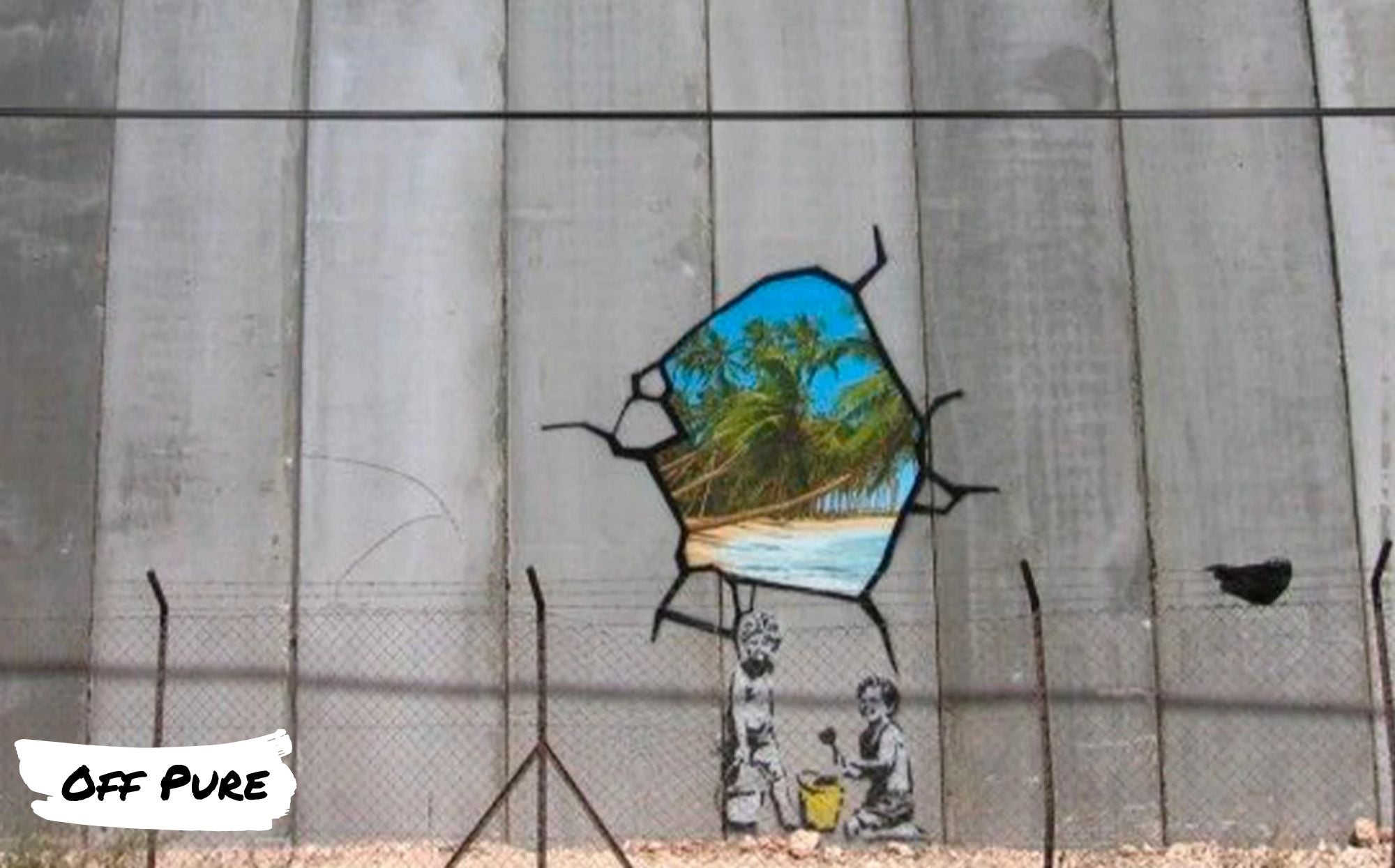 « Beach Boys Banksy », une œuvre politique pleine de sens