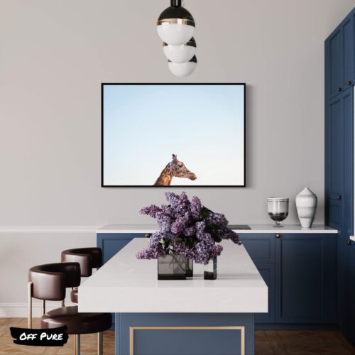 tableau-tete-de-girafe