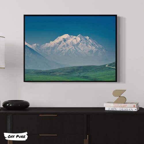 poster-montagne-enneigee