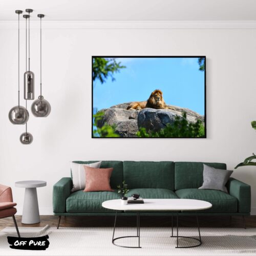 decoration-murale-lion