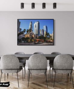 los-angeles-skyline-poster