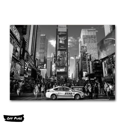 cadre-noir-et-blanc-new-york-poster