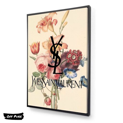 tableau-yves-saint-laurent-vintage-flowers-3